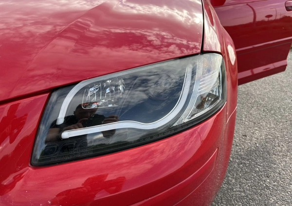 Audi A3 cena 20000 przebieg: 246125, rok produkcji 2007 z Dębno małe 277